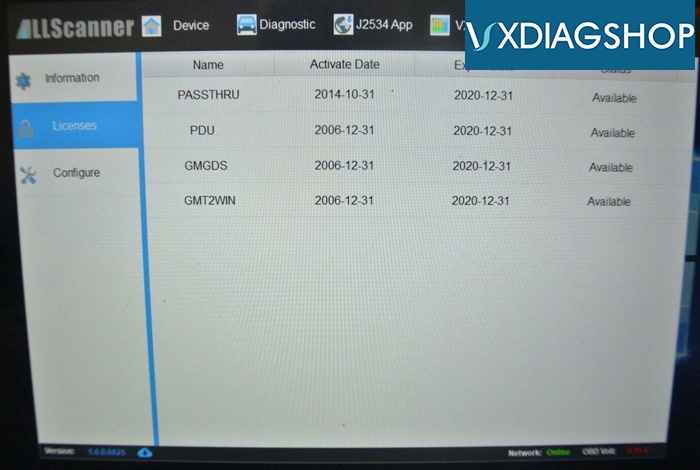 Vxdiag Gm Not Valid Lease Found 1