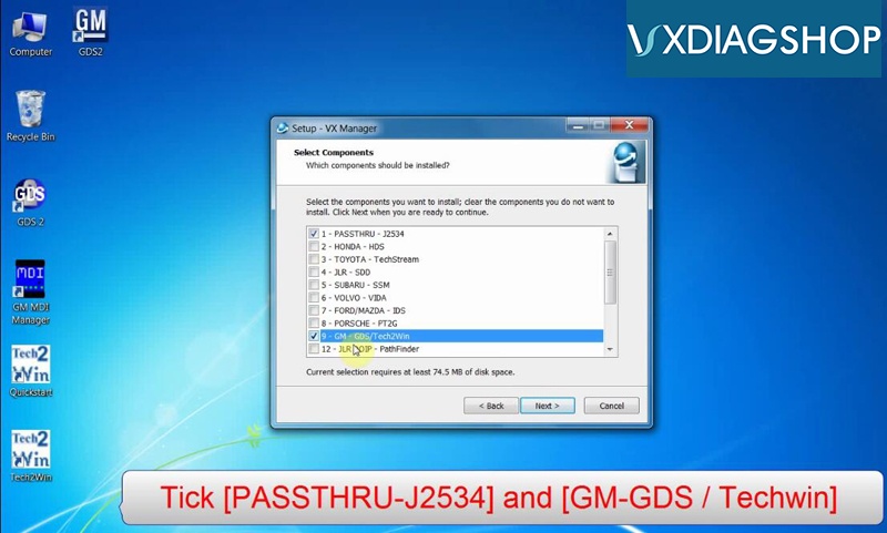 Install Vxdiag Gm Gds2 Tech2win 11