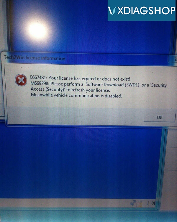 Tech2win License Has Expired