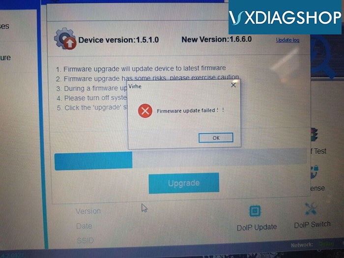 Vxdiag Volvo Firmware Update Failed 3