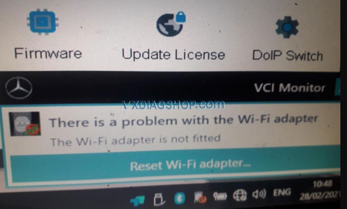 Vxdiag Benz C6 No Internet 3