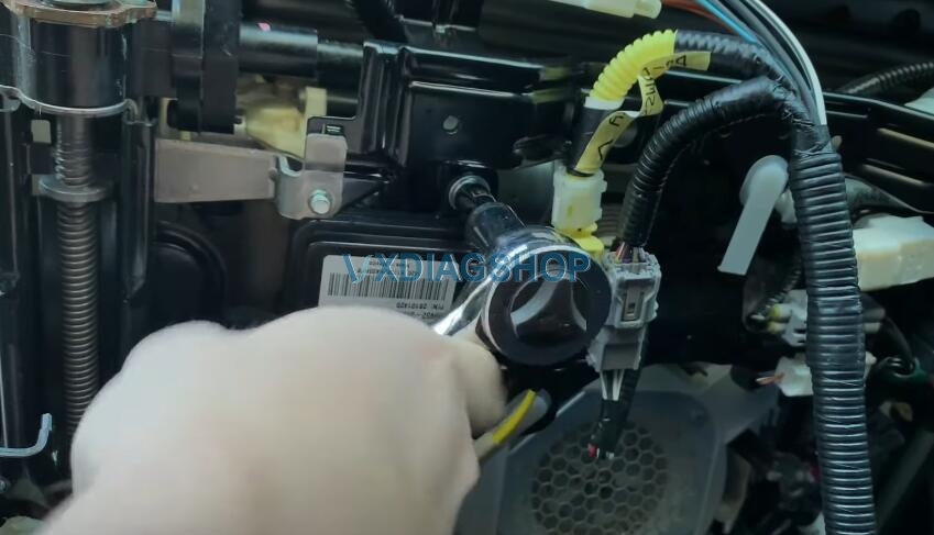 Repair Toyota Airbag Off Warning Light Error 4