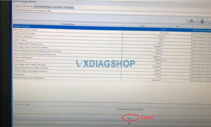 Vxdiag Vcx Nano Reset Lifetime MPG On Chevy Volt 7