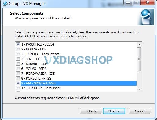 Install Vx Manager 3