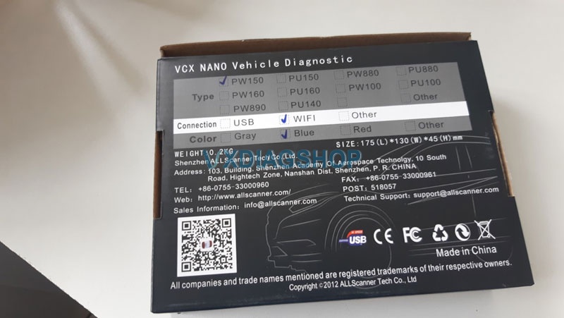 Vxdiag Vcx Nano Wifi Mazda 4