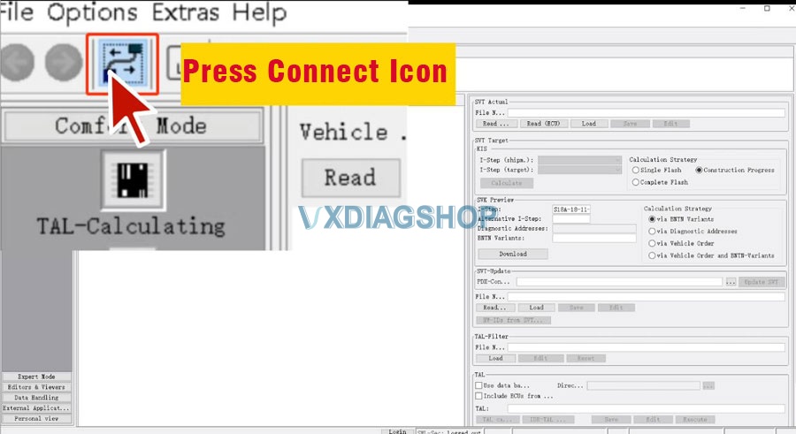 Connect Vxdiag Vcx Se E Sys 5