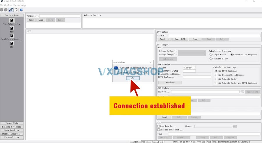 Connect Vxdiag Vcx Se E Sys 8