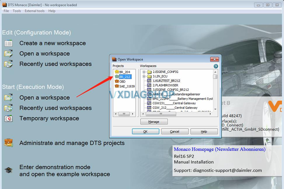 How To Add Vehicle Project Database In DTS Monaco 8.16 10