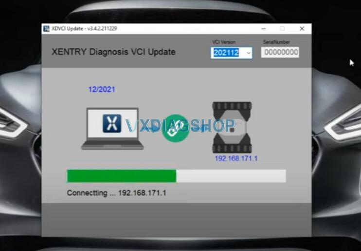 Vxdiag Vcx Se Benz Update Vx Manager 7