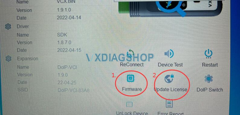 Vxdiag Vcx Se Failed To Update License 3