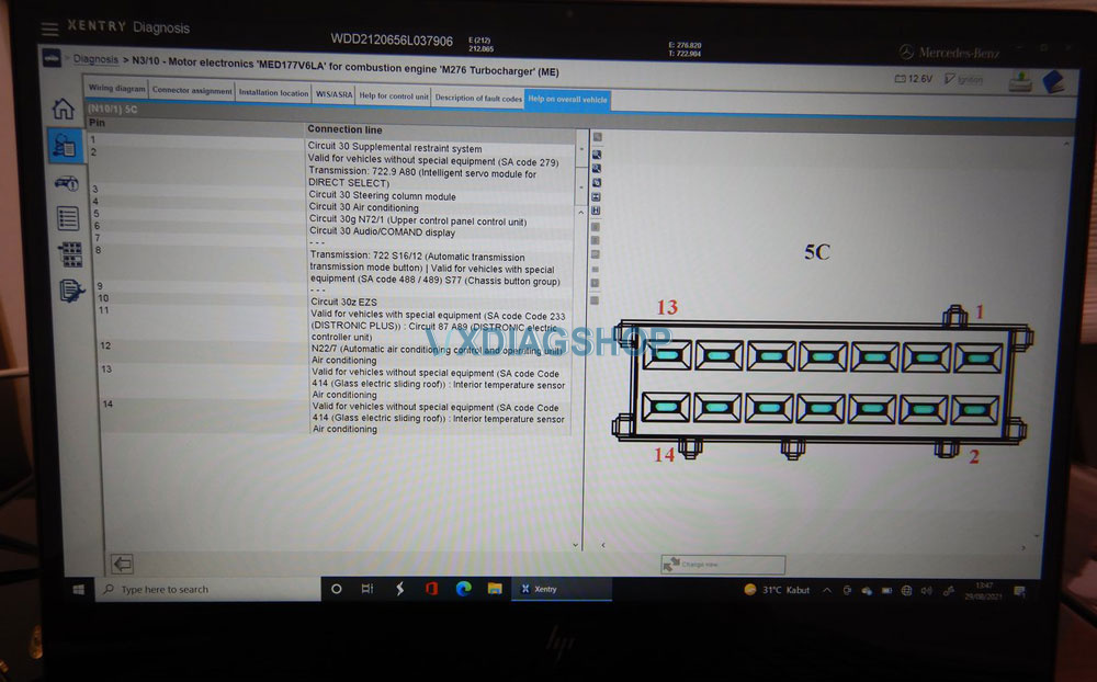 Xentry Passthru W212 2014 Review 7