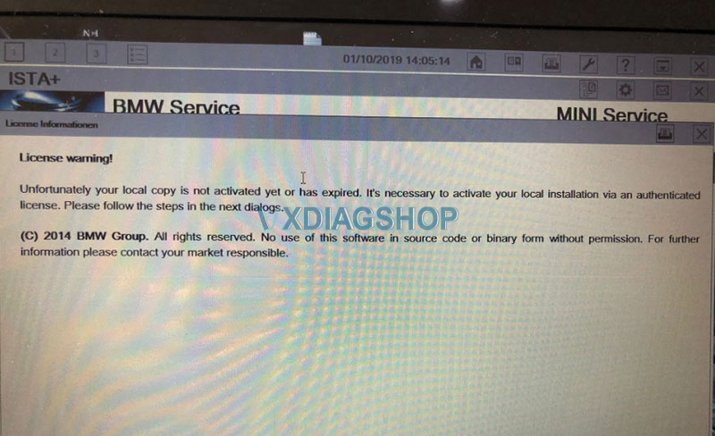 Vxdiag Bmw License Expired