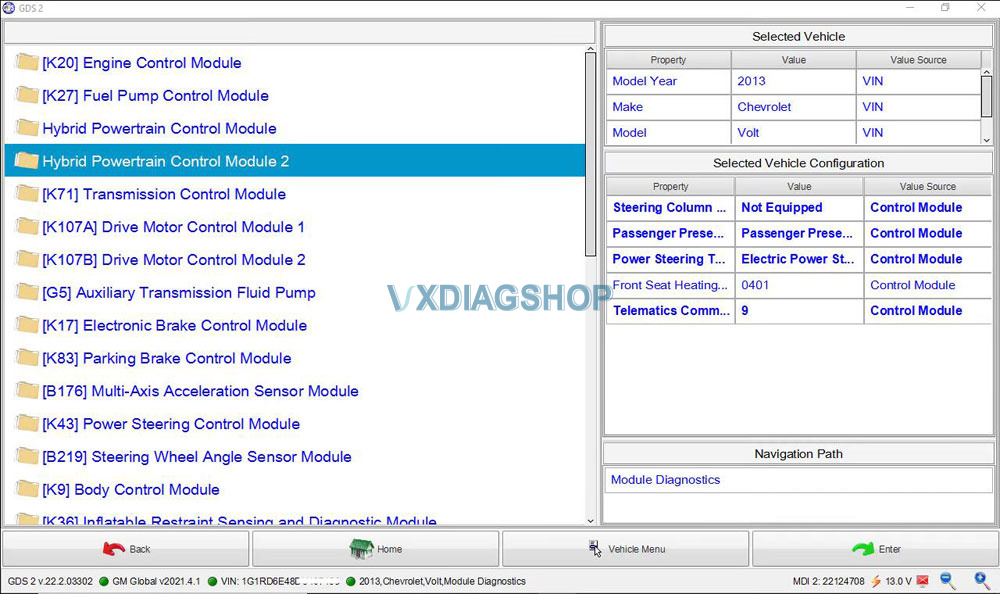 Vxdiag Clear Gm Volt P1e00 And P0afa Codes 2