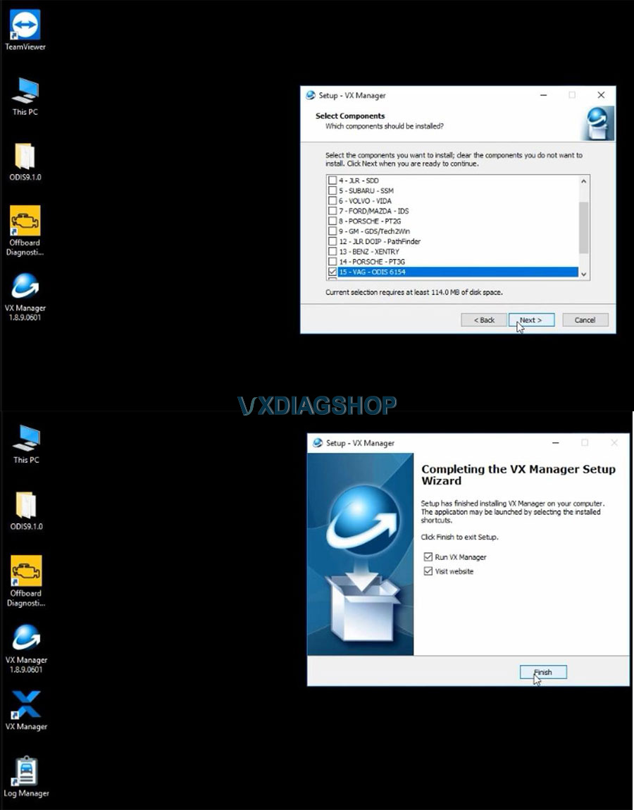Install Vxdiag Vcx Se 6154 Odis 910 Software 14