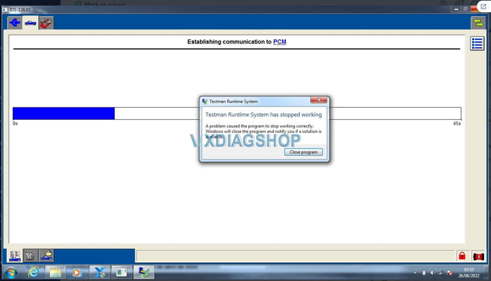 Vxdiag Ford Ids Runtime