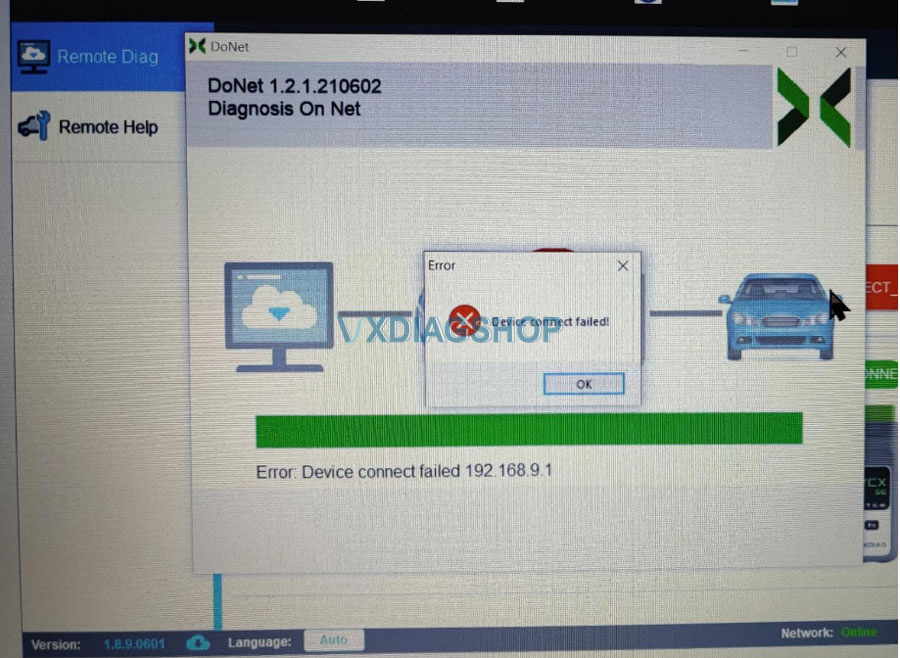 Vxdiag Vcx Se Donet Connection Link False 2
