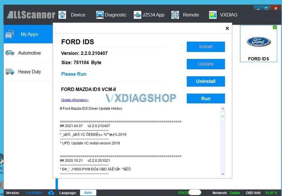 Vxdiag Vcx Nano Ford Vcm Usb Cummunication Error 2