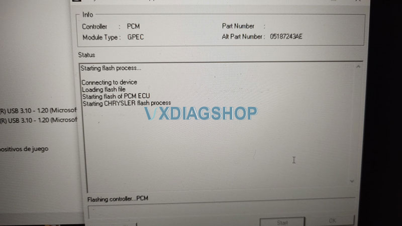Vxdiag Vcx Se Chrysler J2534 Application 5