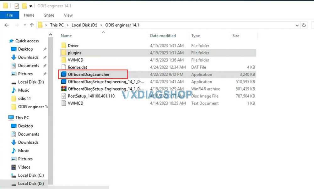 Install Vxdiag Odis V14 1 Software 9