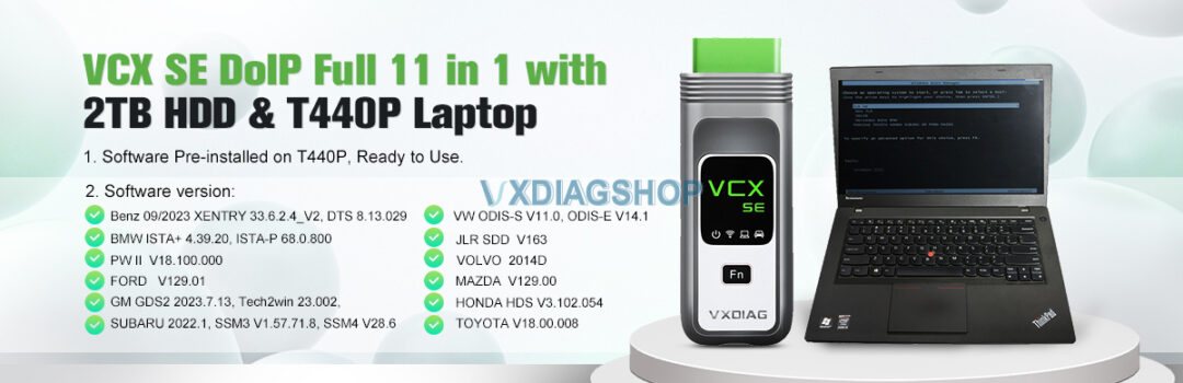 VXDIAG VCX SE Full 2TB
