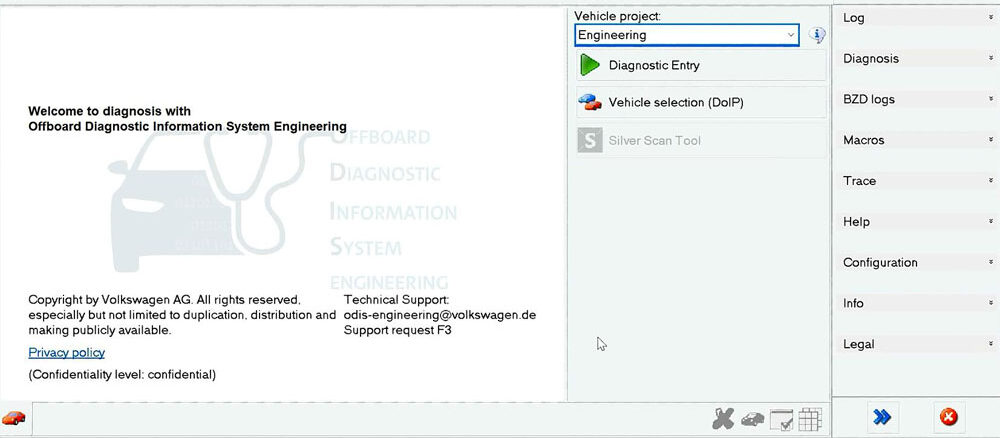 Install Odis E V17 18