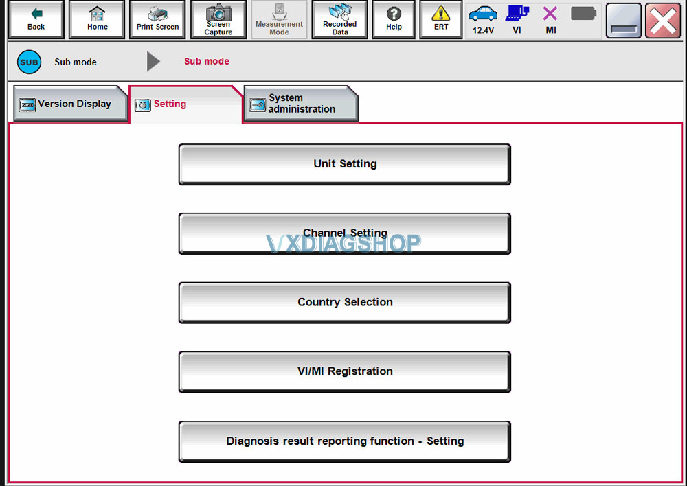 Vxdiag Nissan Software Function