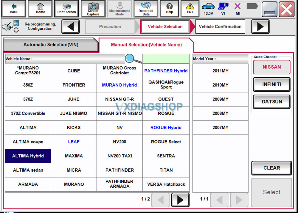 Free Download VXDIAG Nissan Consult 3 Plus V226 Software Driver