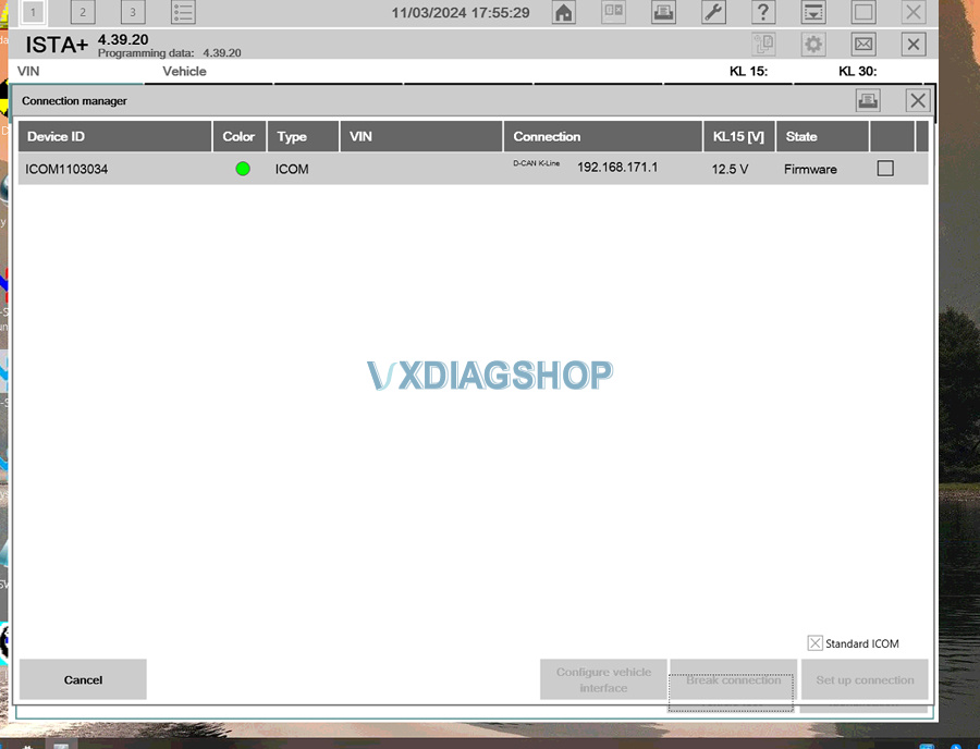 Vxdiag Vcx Se Bmw Firmware Error After Update