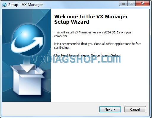 Install Vx Manager Beta For Vxdiag Vcx Fd 1