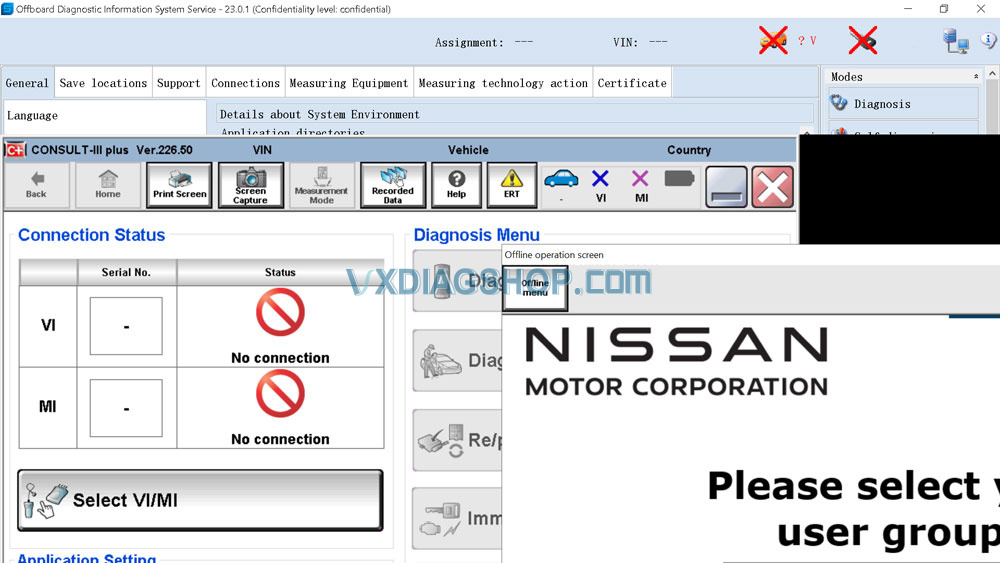 Vxdiag 2tb Nissan Software 2