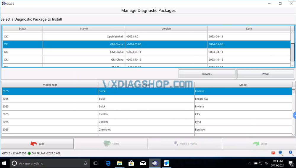 VXDIAG GDS2 2024 05 Software 2