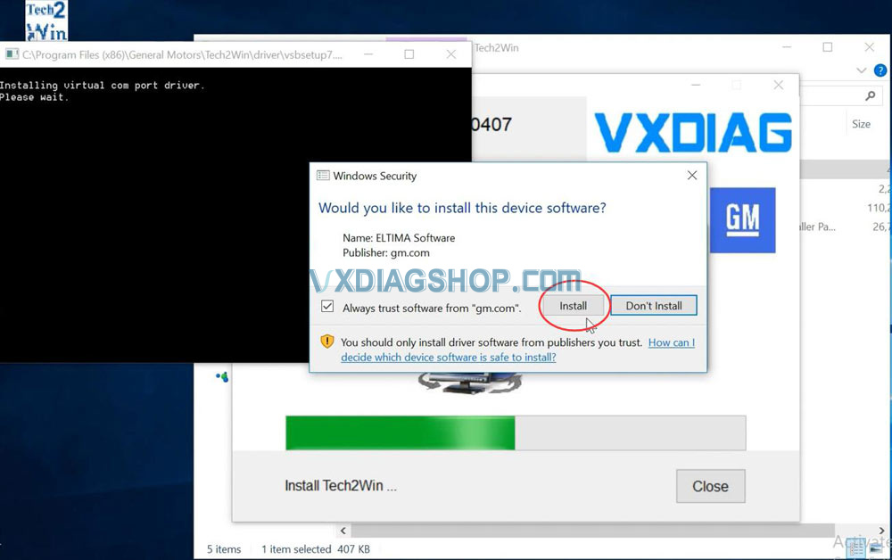 Install Vxdiag Gm Gds2 2024 05 Software 10