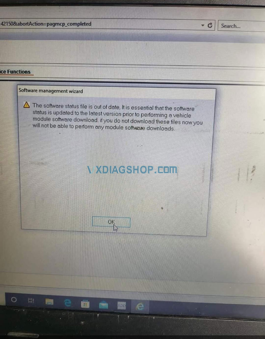 Vxdiag Sdd Software Out Of Date 1