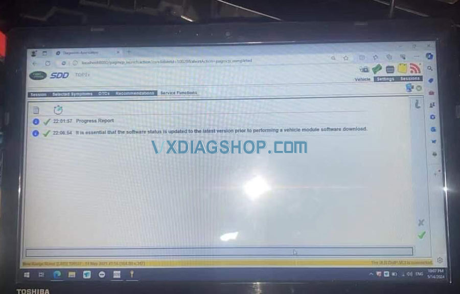 Vxdiag Sdd Software Out Of Date 2