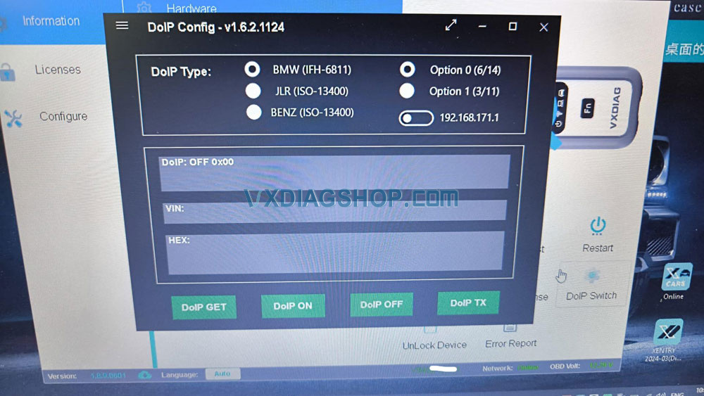 VXDIAG-Benz-DoIP-switch