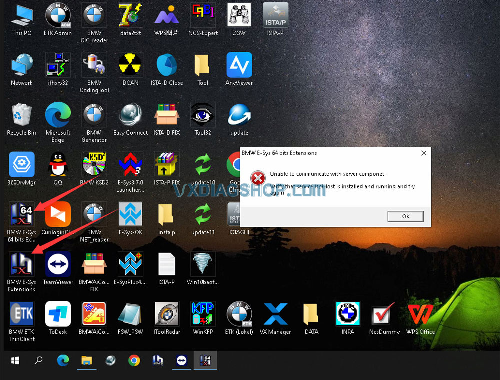 vxdiag-bmw-esys-unable-to-communicate-with-server-component-1