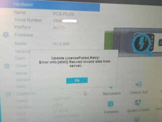 vxdiag-update-license-failed-error-4003