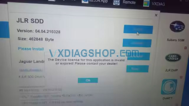 vxdiag-vcx-nano-jlr-sdd-license-invalid-2