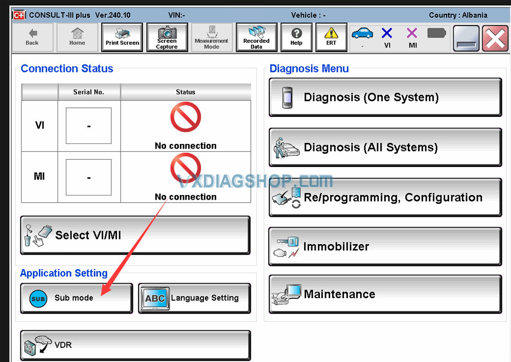 select-region-for-vxdiag-nissan-1