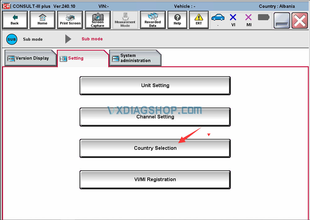 select-region-for-vxdiag-nissan-2